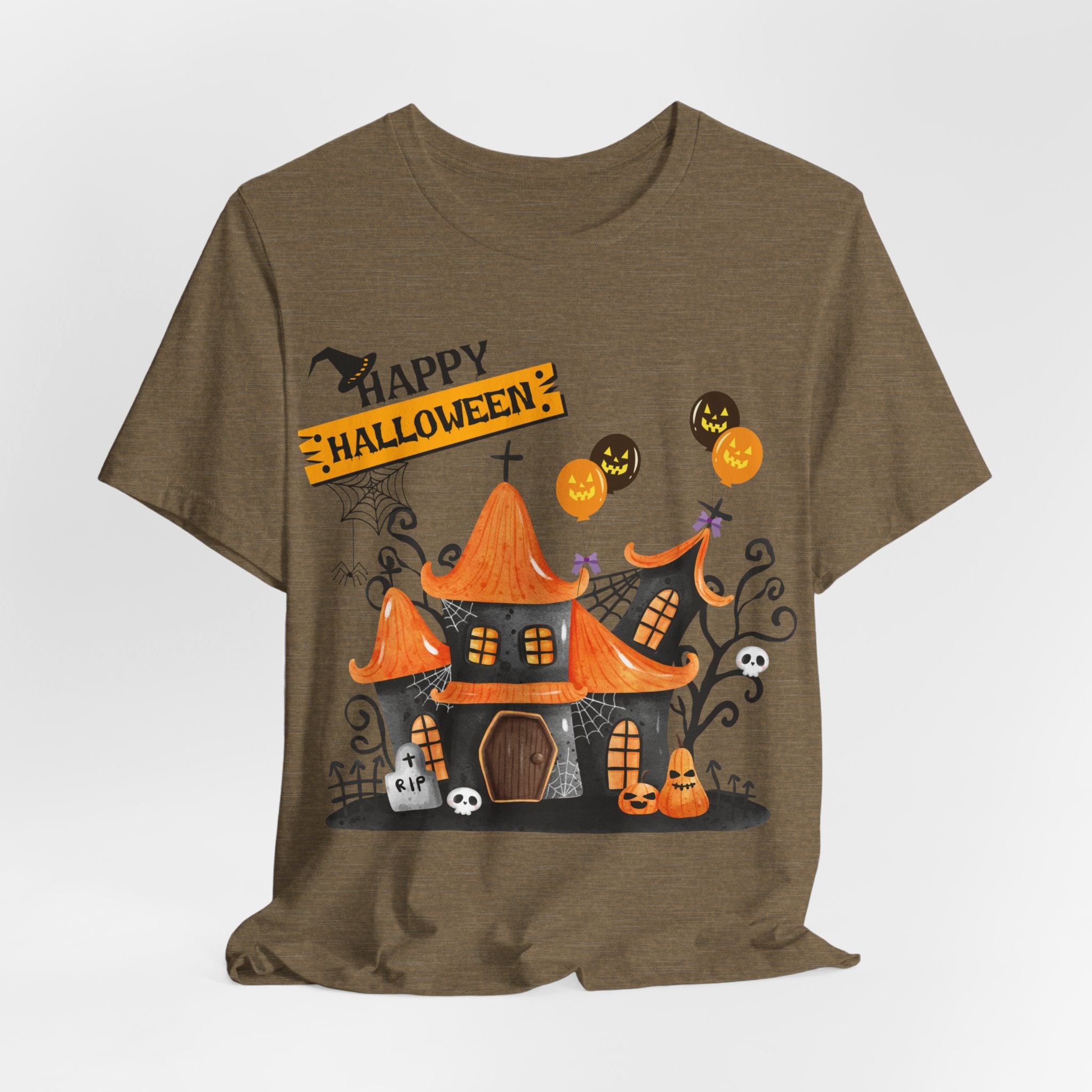 Halloween Haunted House - Unisex T-Shirt