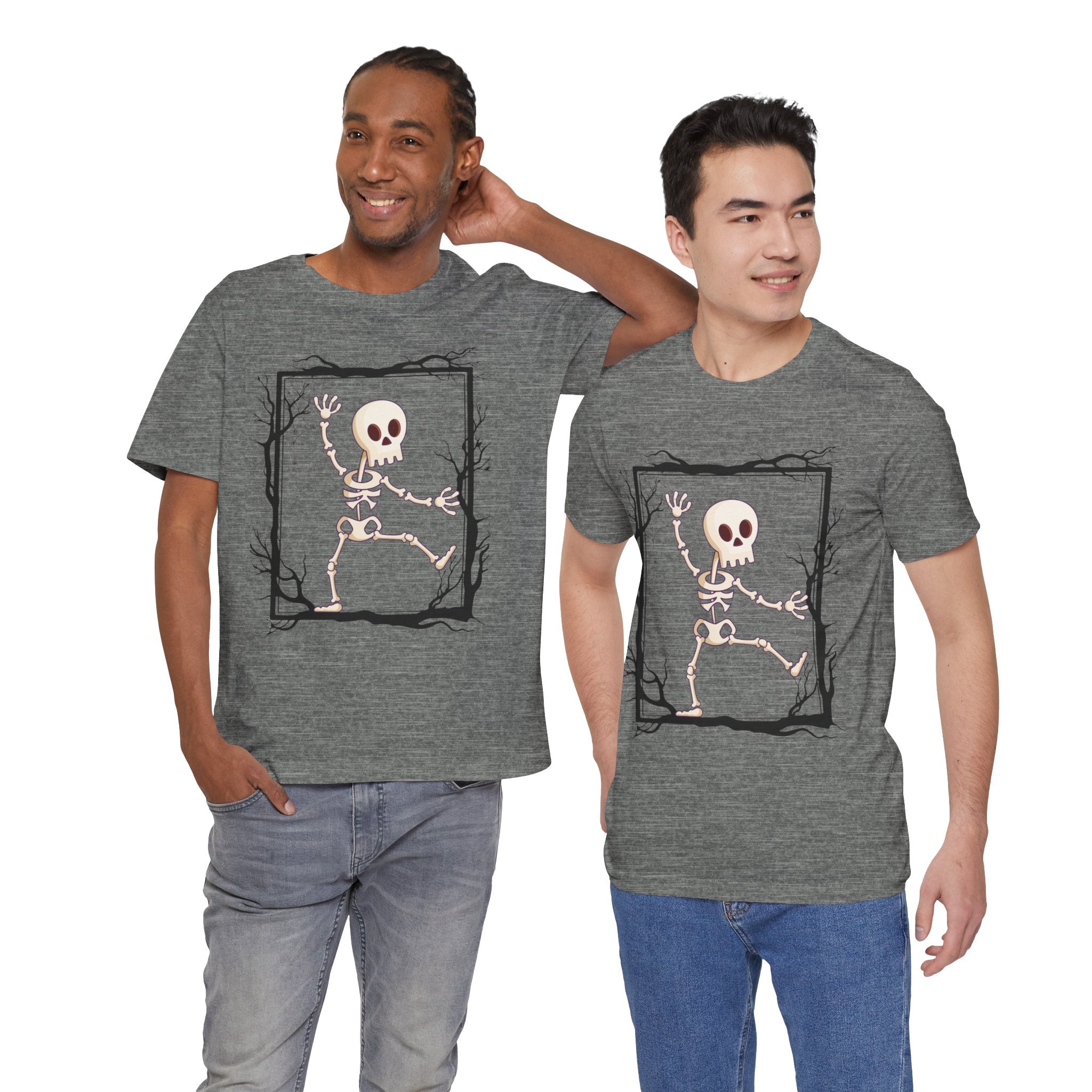 Halloween Skeleton Graphic T-Shirt