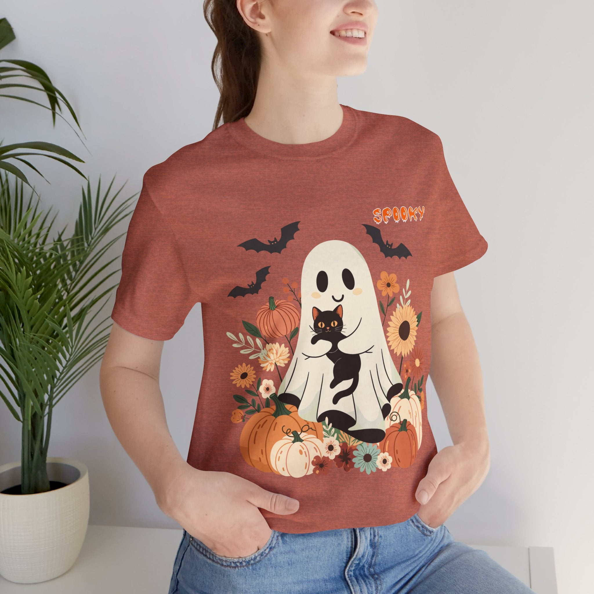 Halloween T-shirt - Cute Ghost
