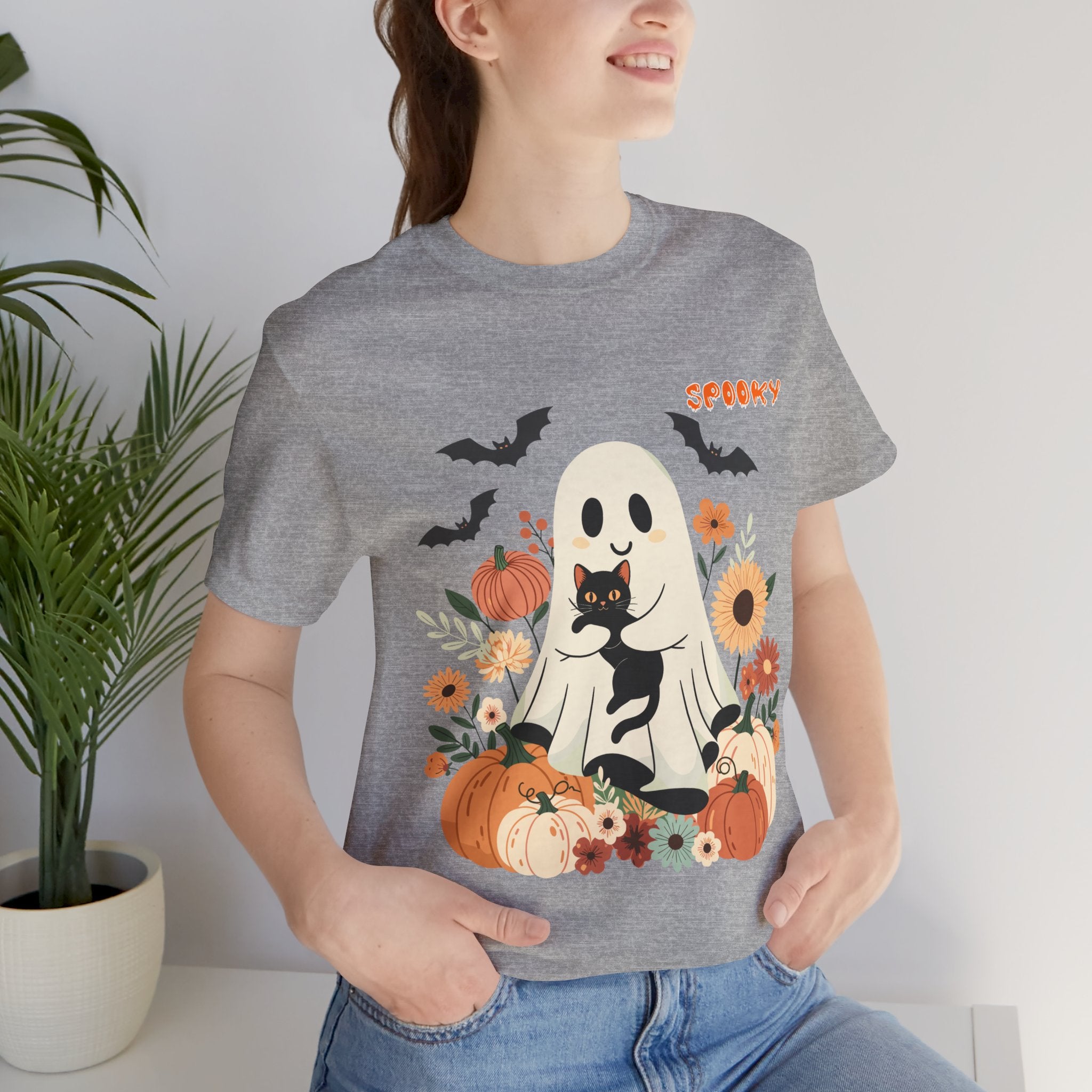 Halloween T-shirt - Cute Ghost