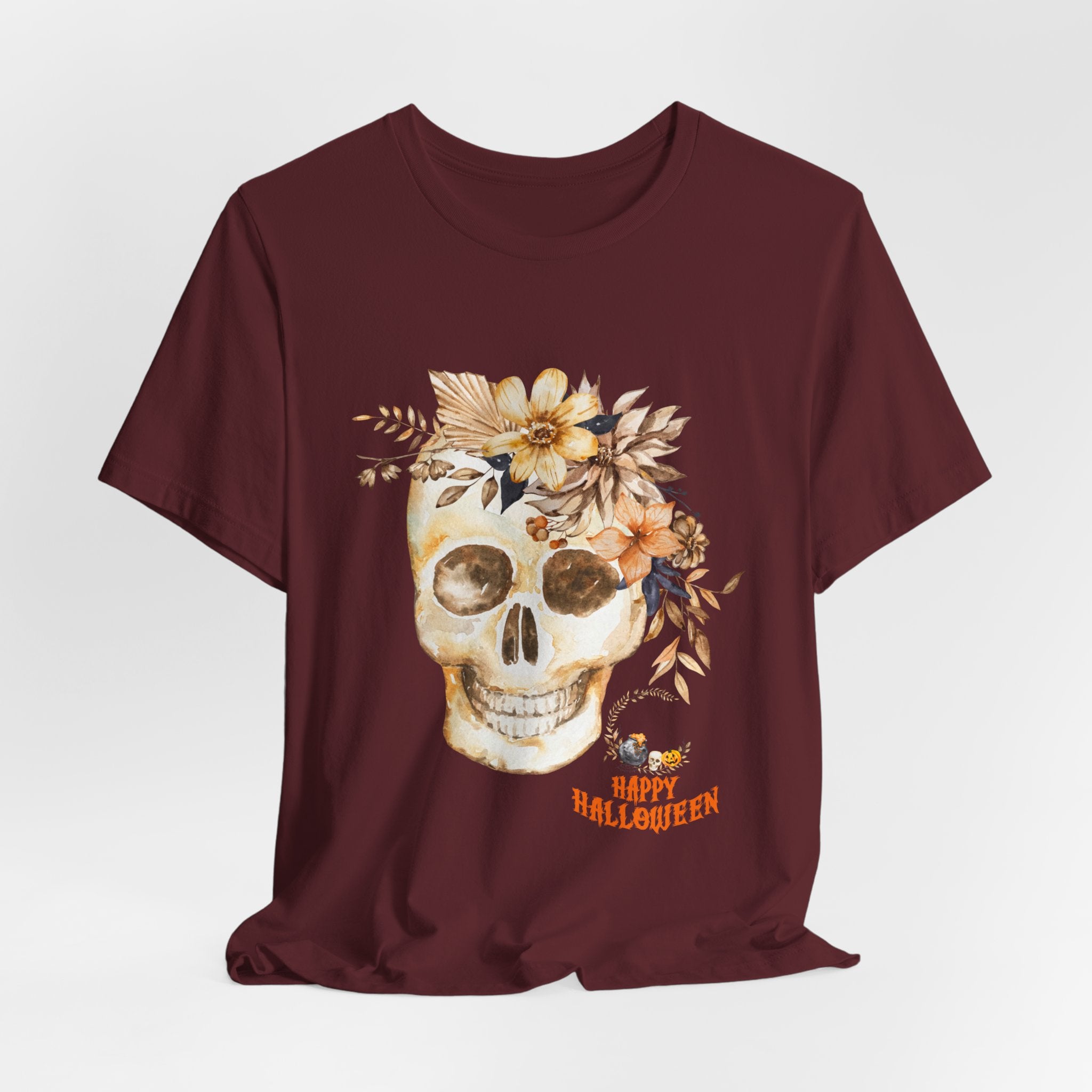 Happy Halloween Skull T-Shirt
