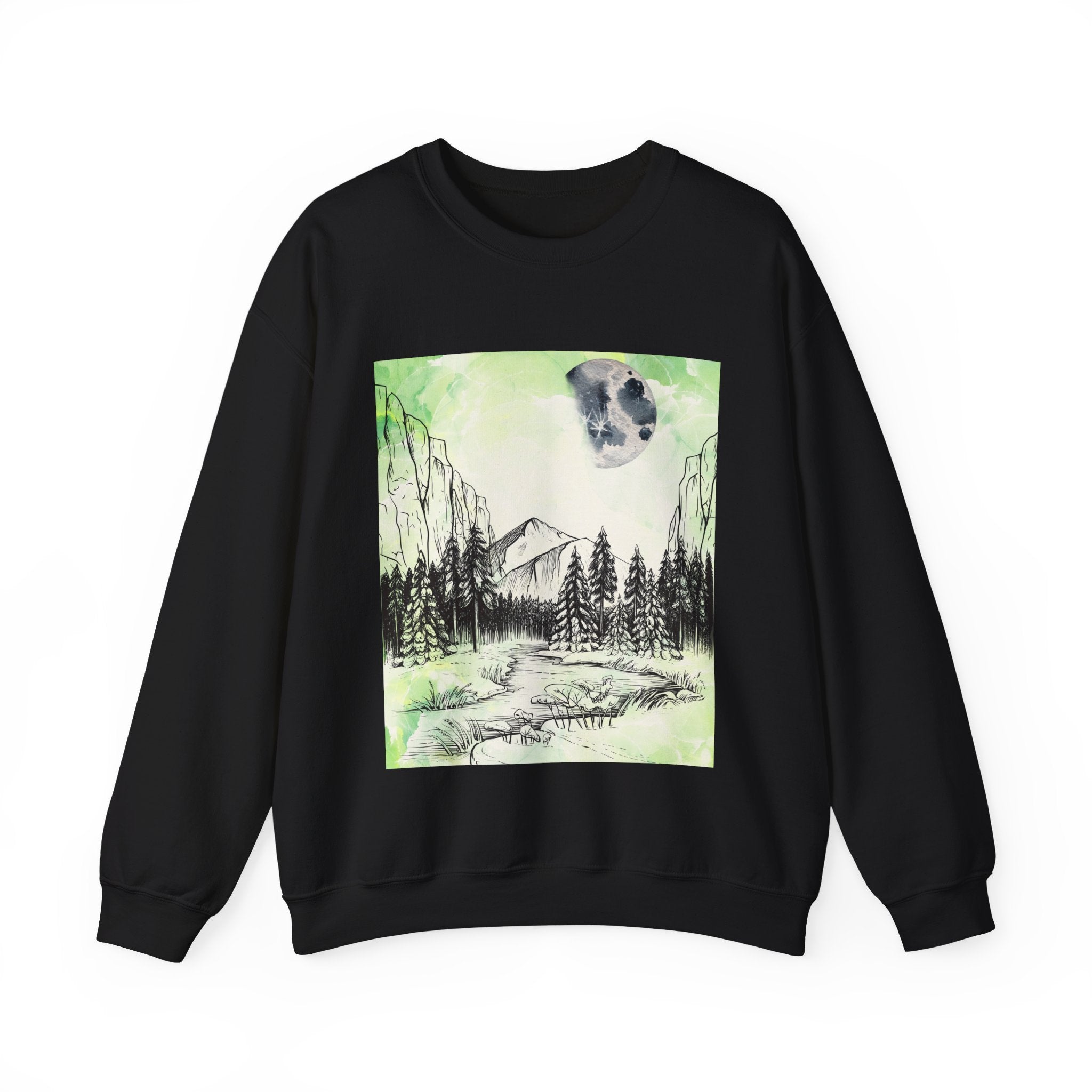 Nature Harmony Sweatshirt – Peaceful Mountain Escape