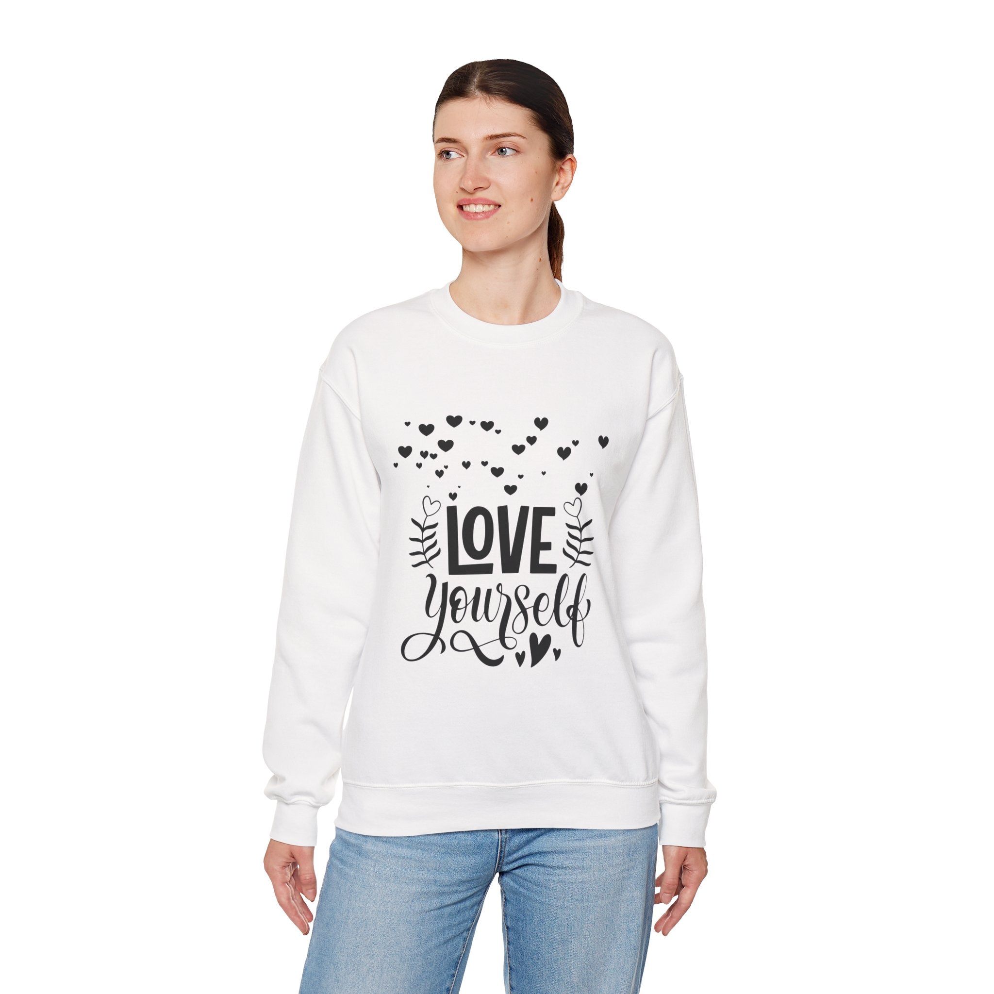 Unisex Crewneck Sweatshirt - "Love Yourself"