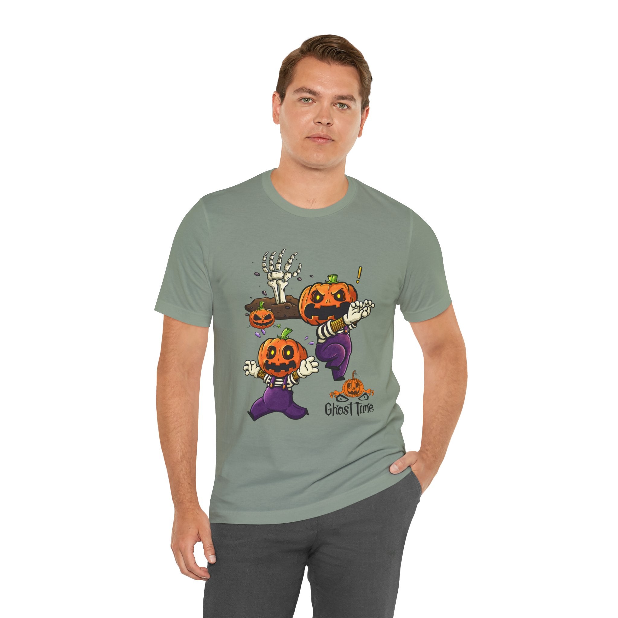 Spooky Pumpkin Graphic T-Shirt