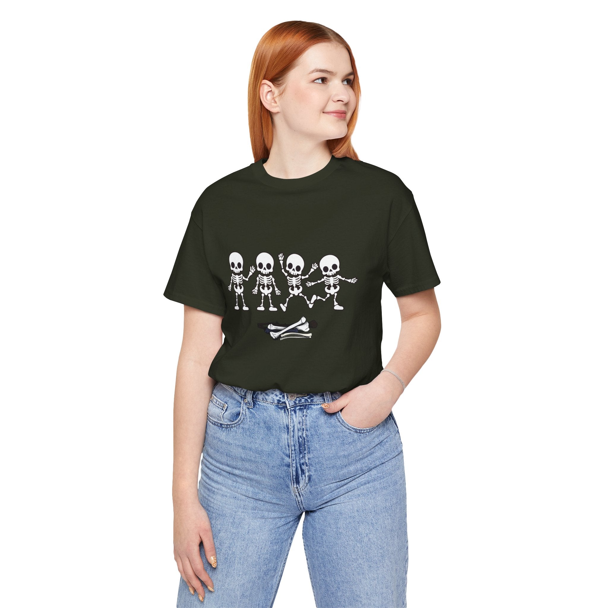Hallowen T-shirt - Skeleton Dance