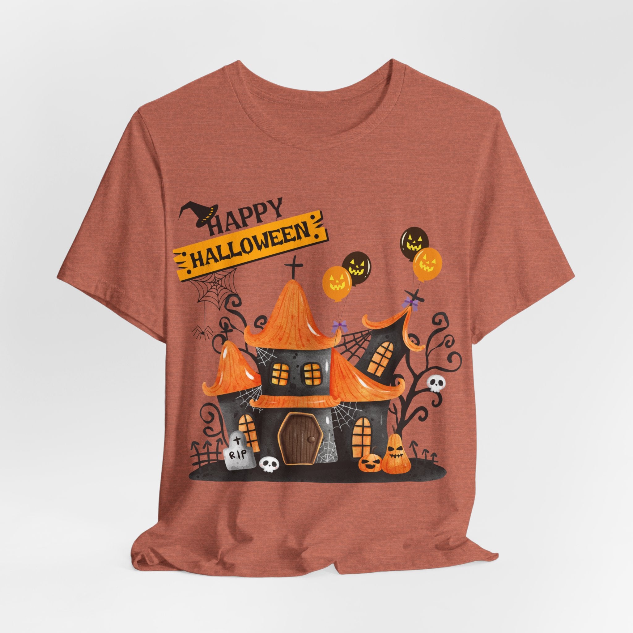 Halloween Haunted House - Unisex T-Shirt