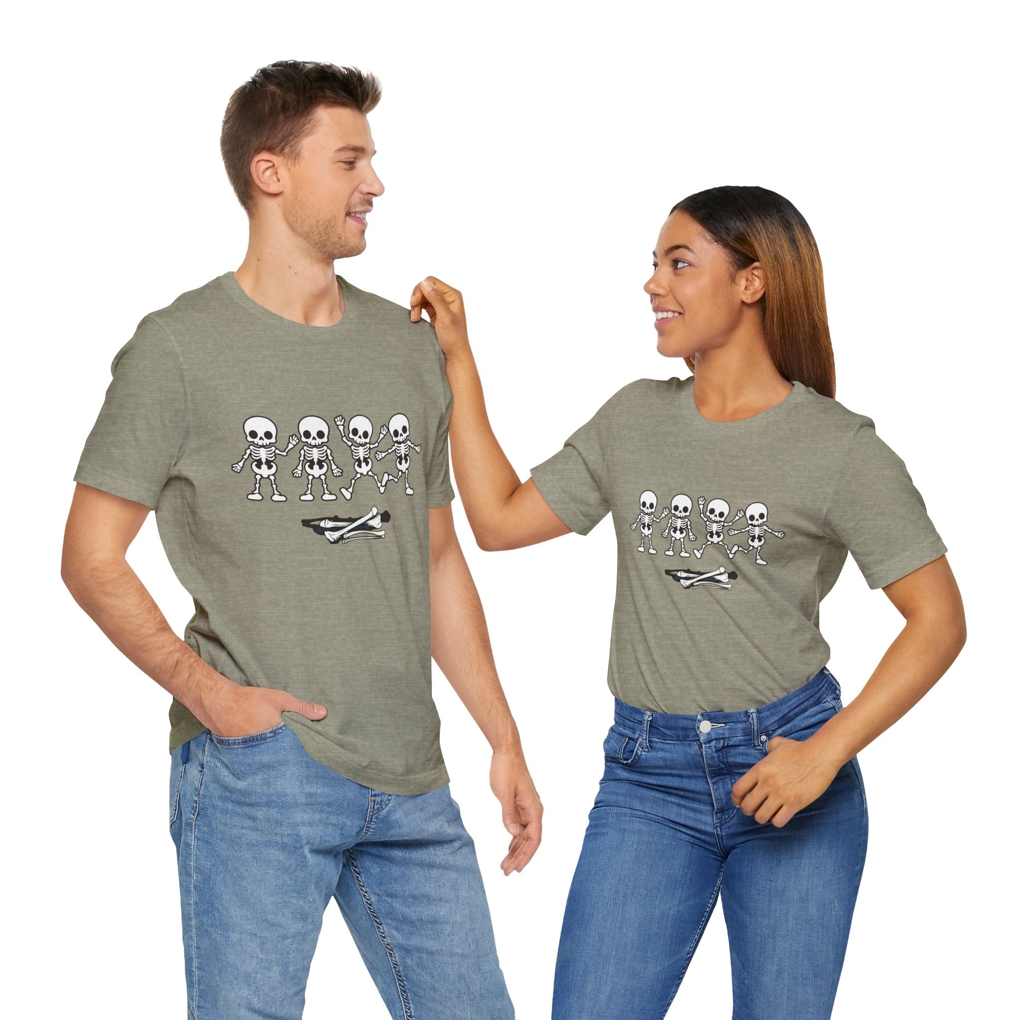 Hallowen T-shirt - Skeleton Dance