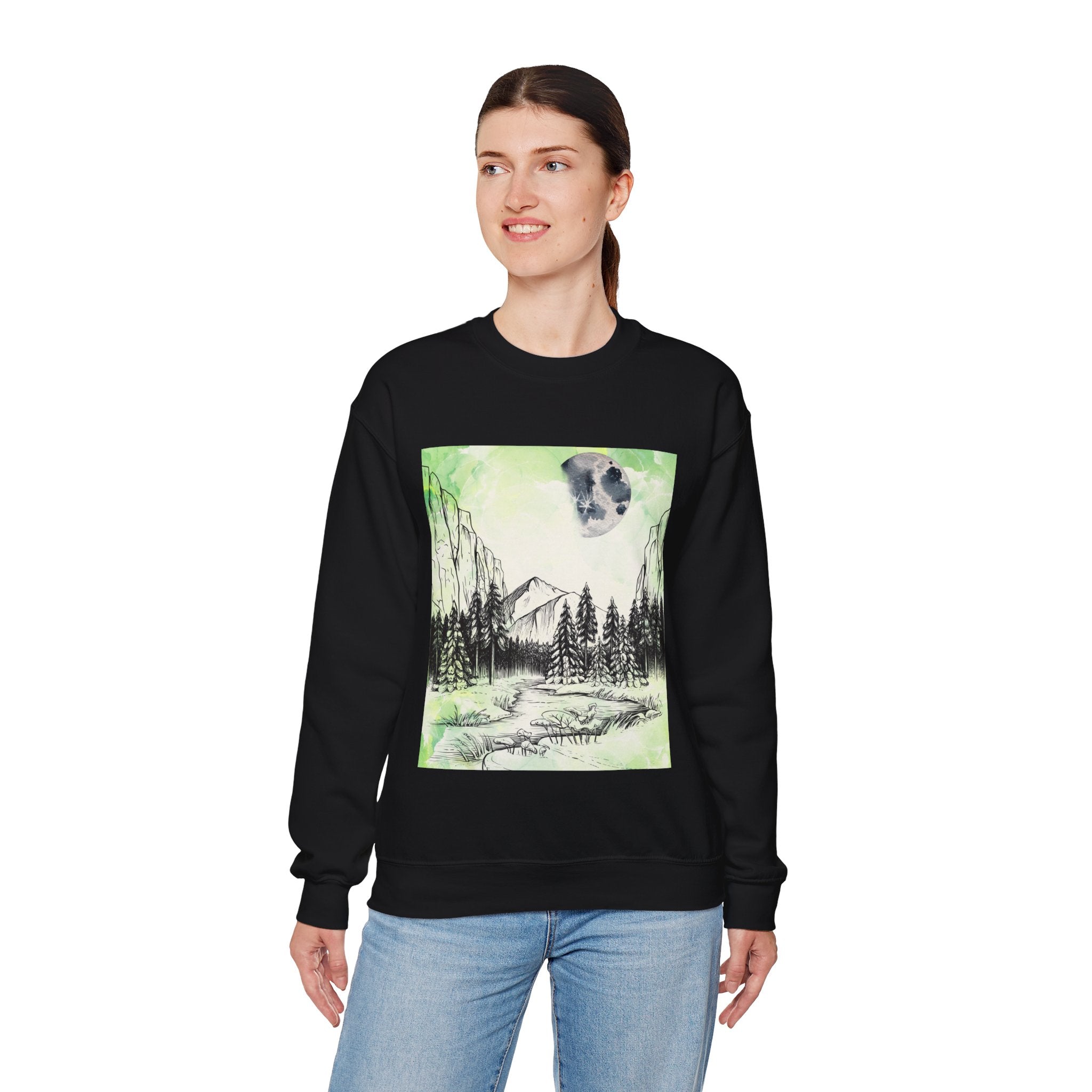 Nature Harmony Sweatshirt – Peaceful Mountain Escape