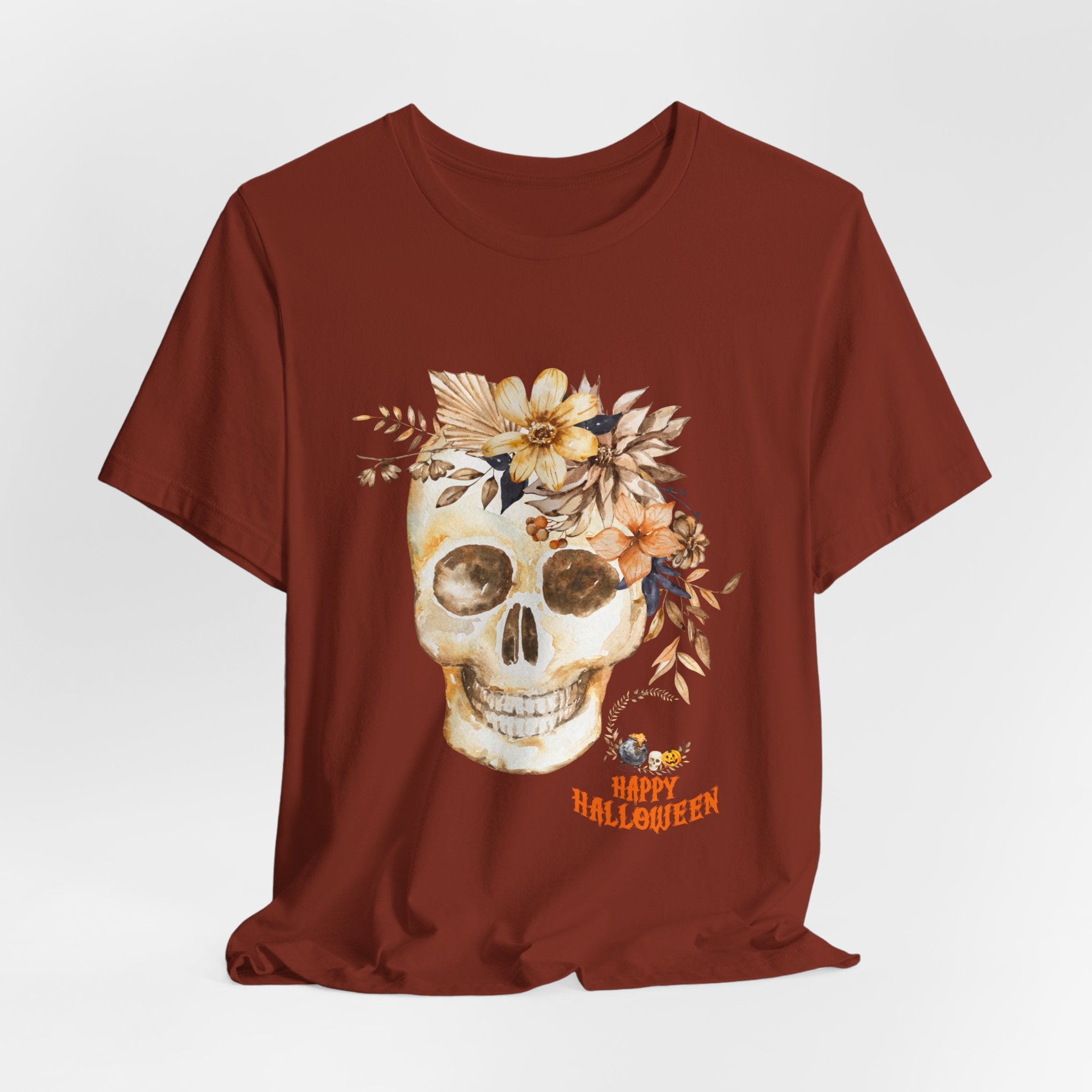 Happy Halloween Skull T-Shirt