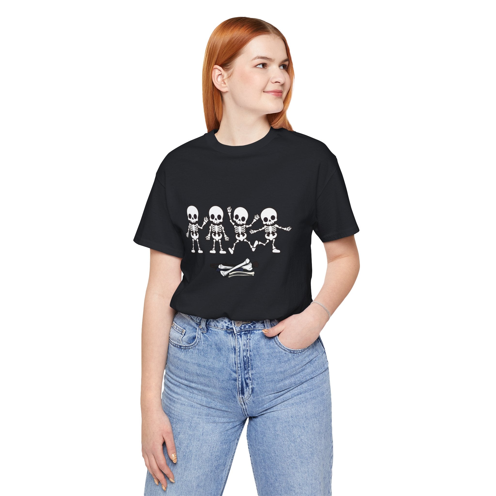 Hallowen T-shirt - Skeleton Dance