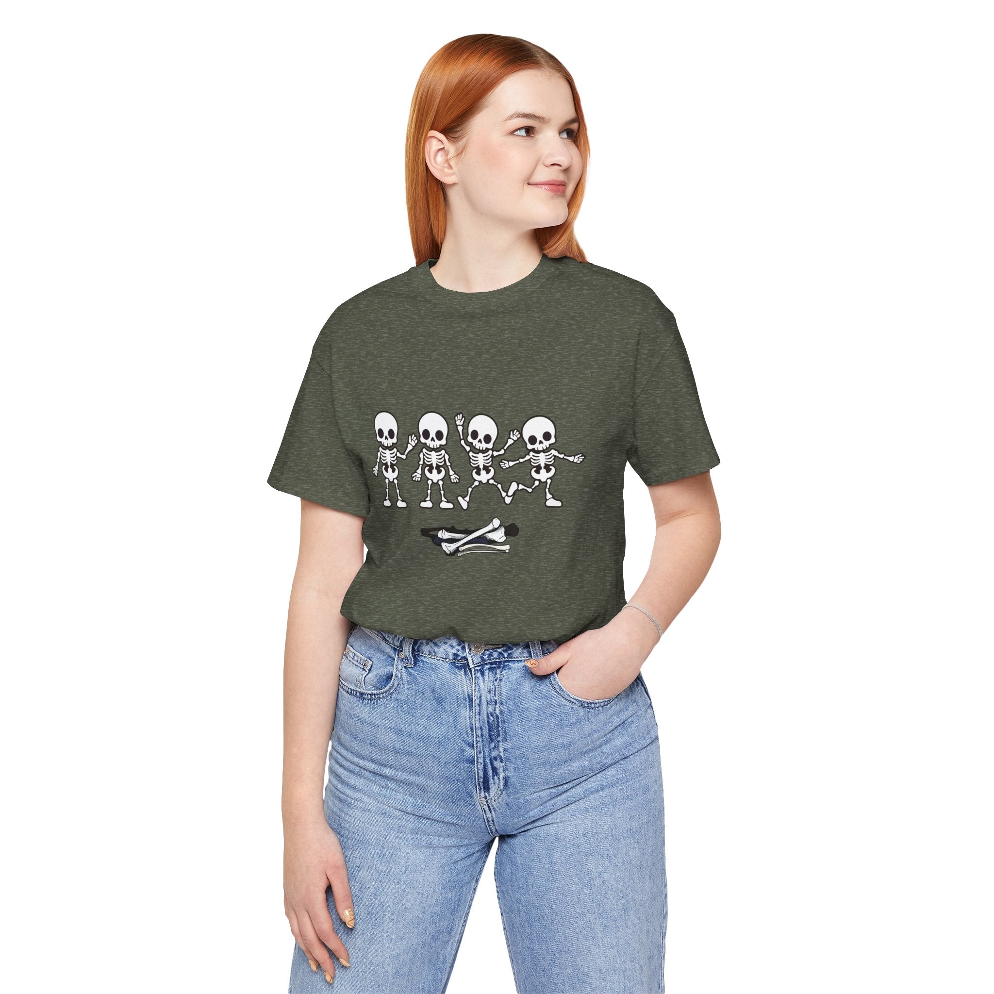 Hallowen T-shirt - Skeleton Dance