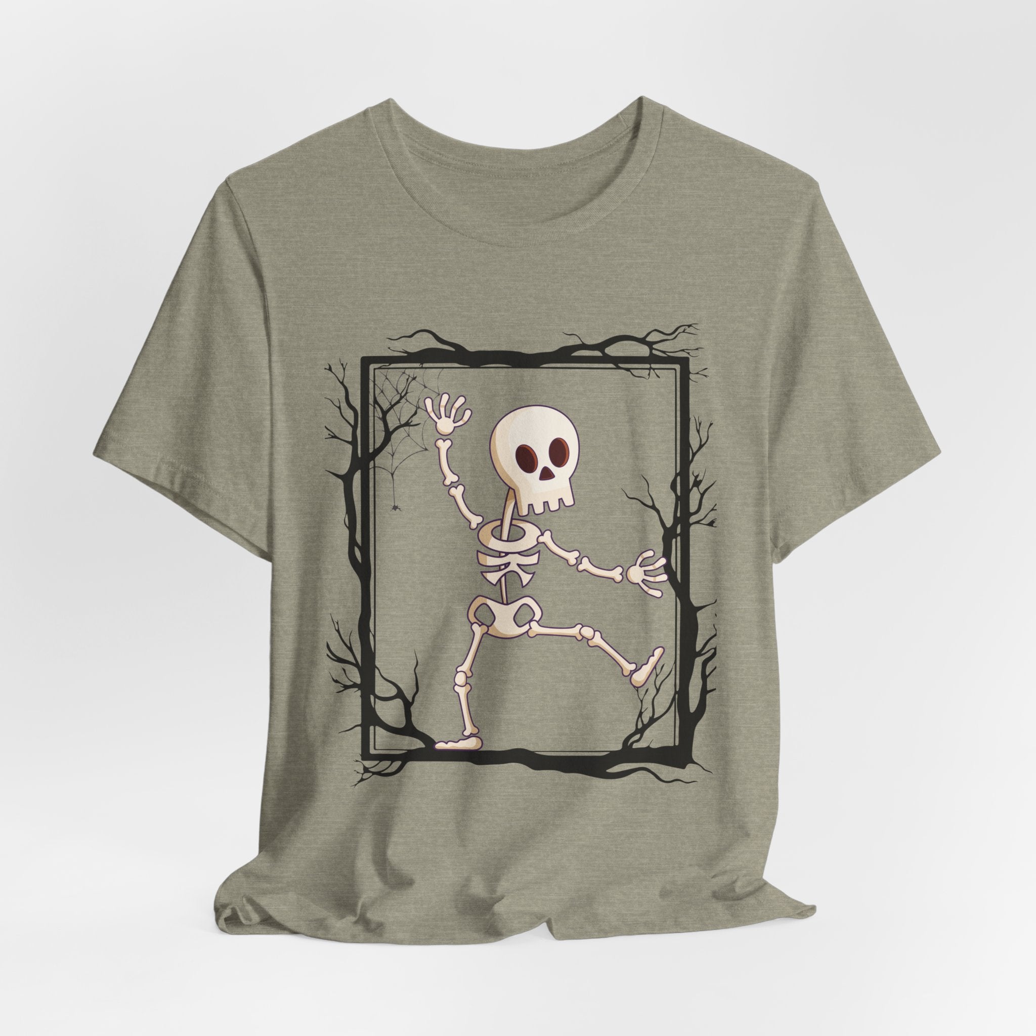 Halloween Skeleton Graphic T-Shirt