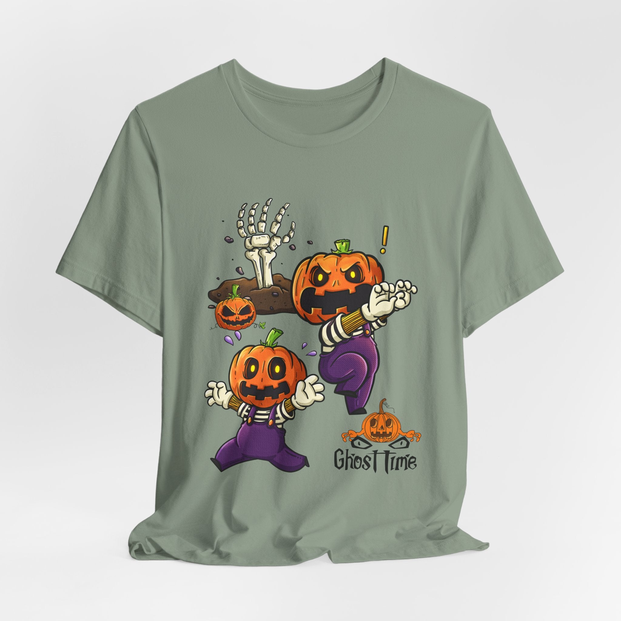 Spooky Pumpkin Graphic T-Shirt
