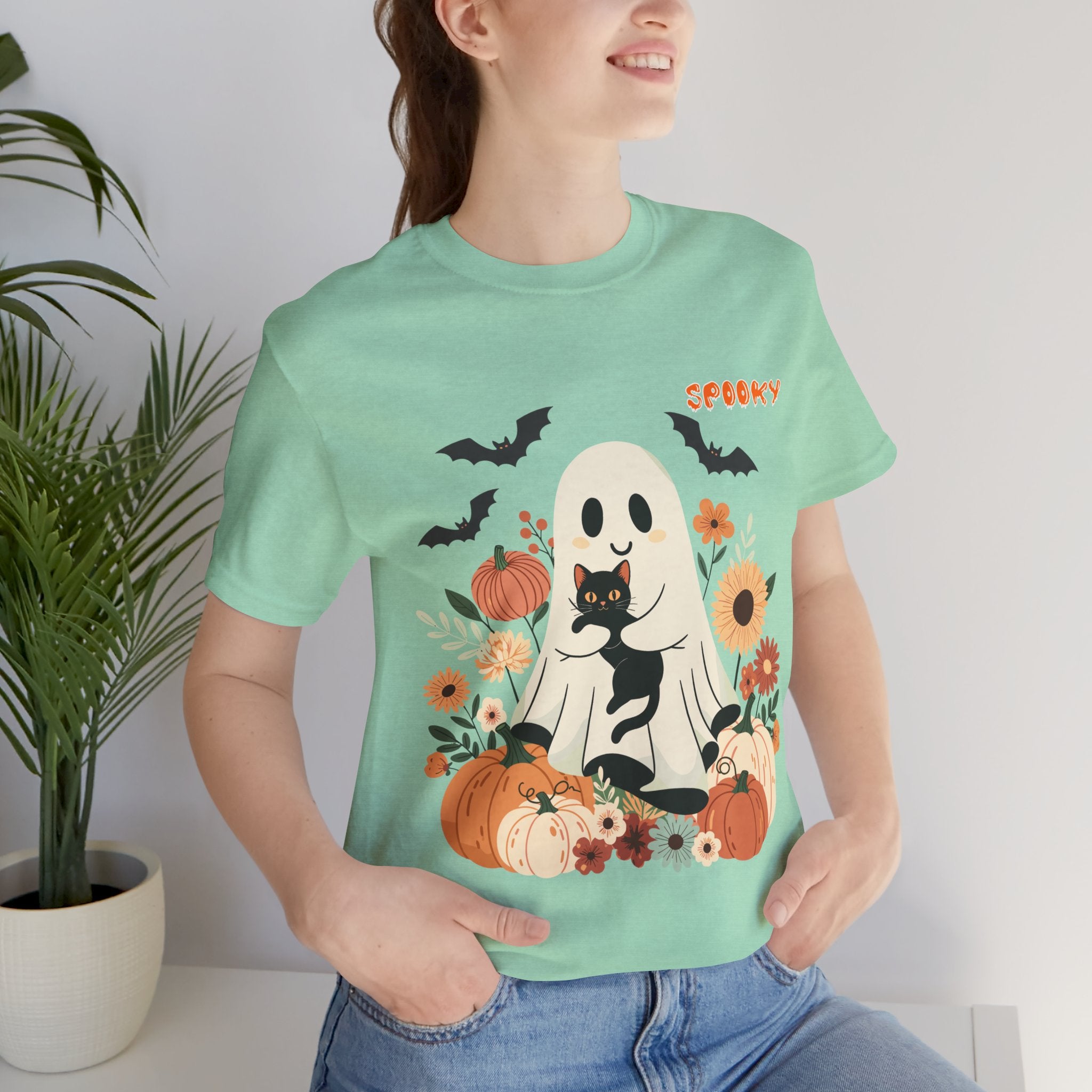 Halloween T-shirt - Cute Ghost