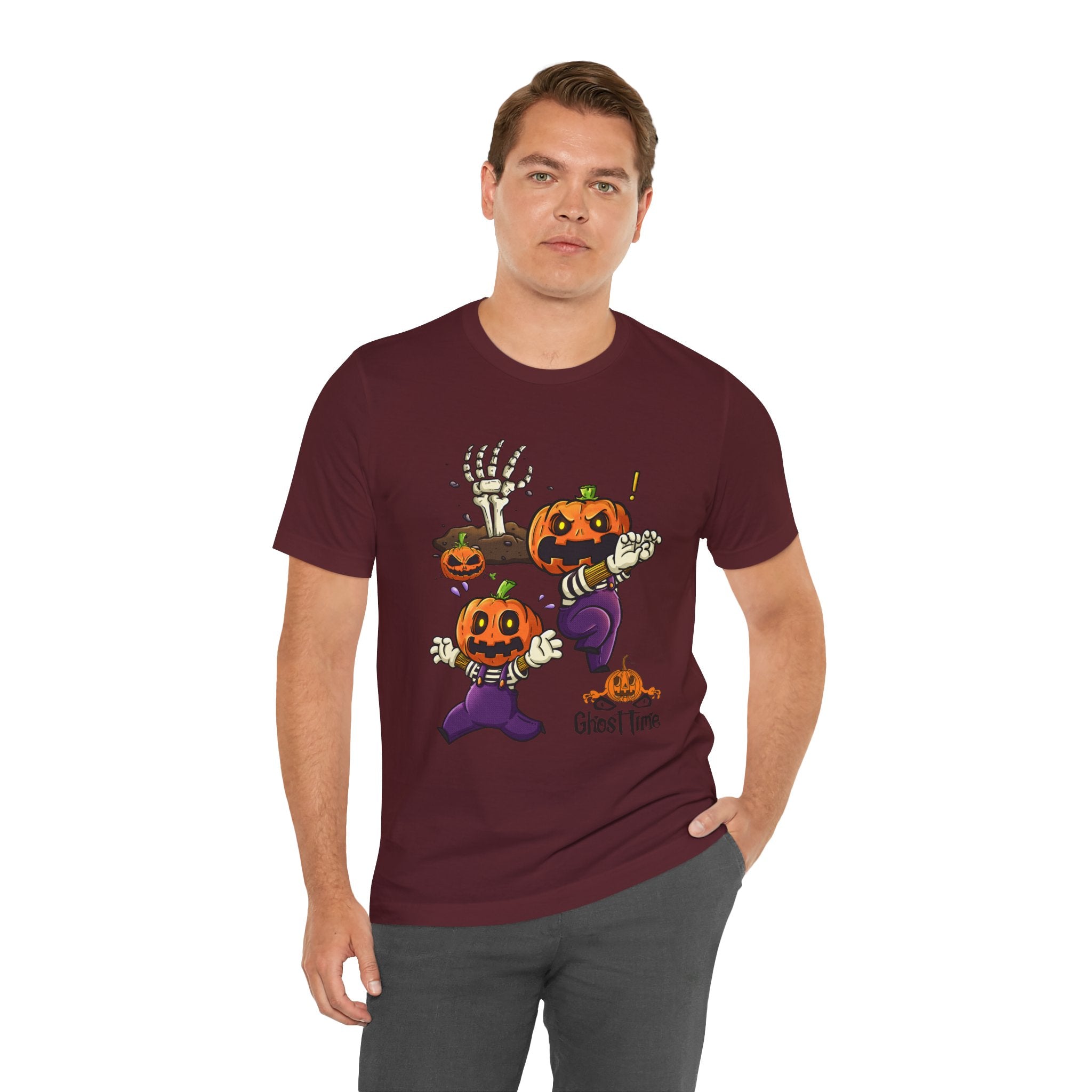 Spooky Pumpkin Graphic T-Shirt