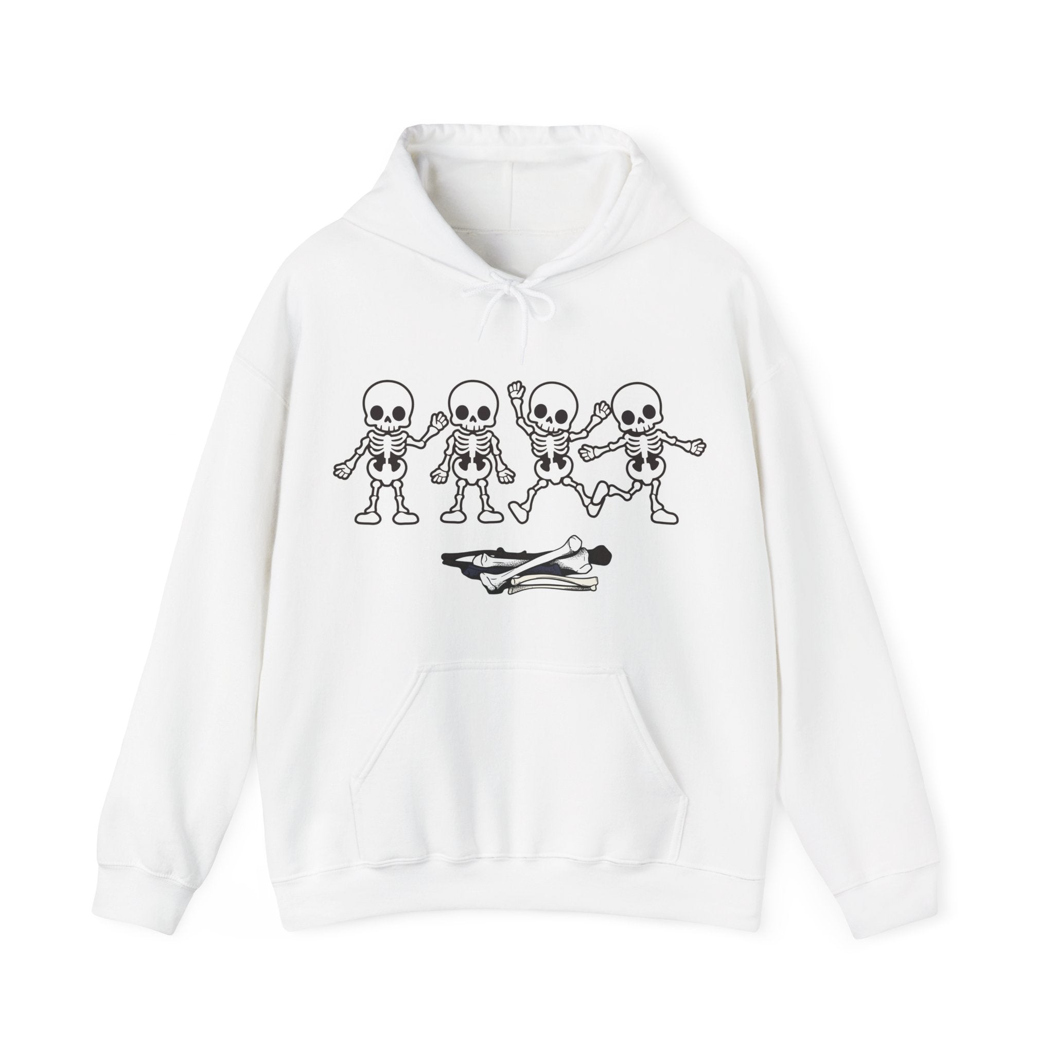 Halloween Hoodie -  Playful Skeletons
