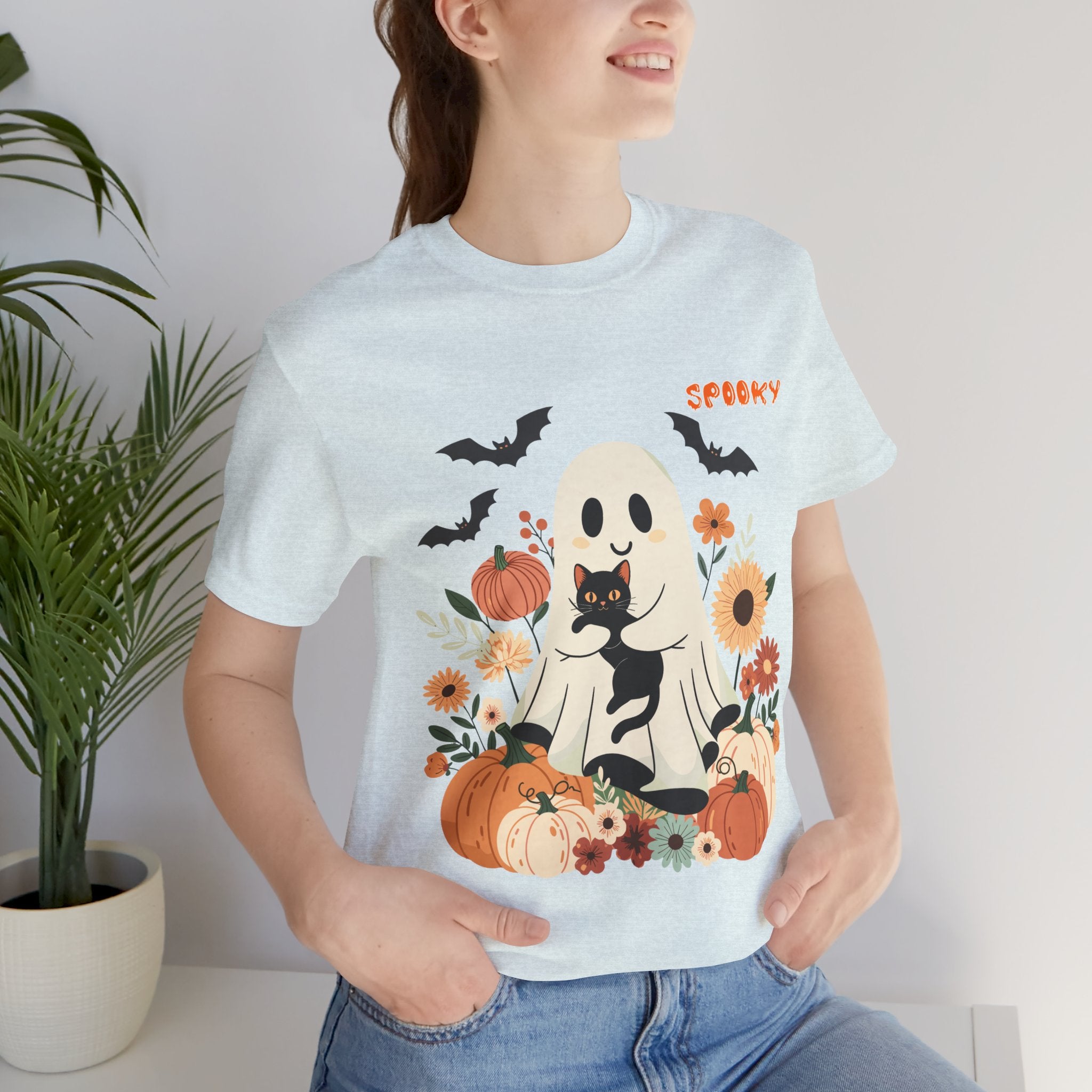 Halloween T-shirt - Cute Ghost