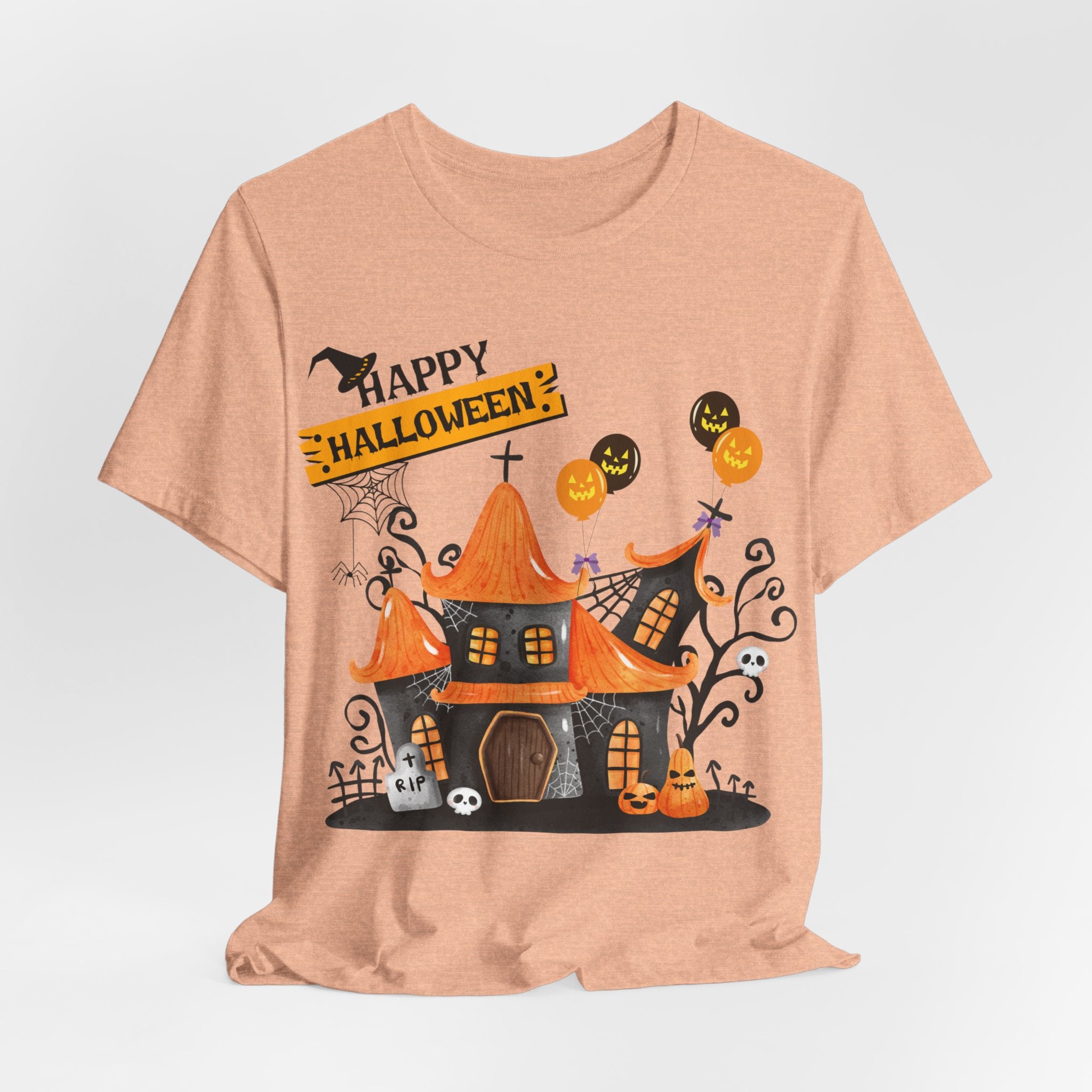 Halloween Haunted House - Unisex T-Shirt