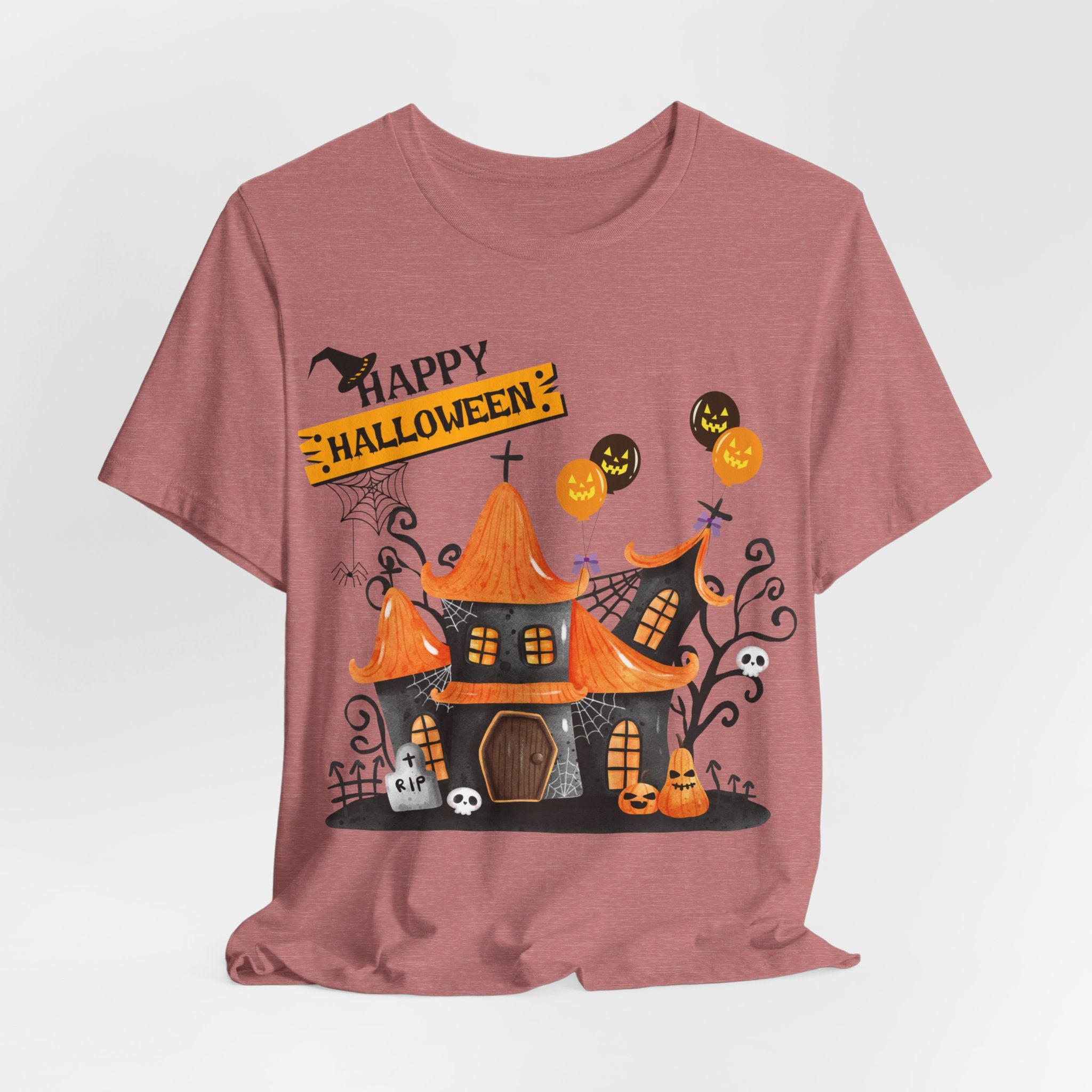 Halloween Haunted House - Unisex T-Shirt