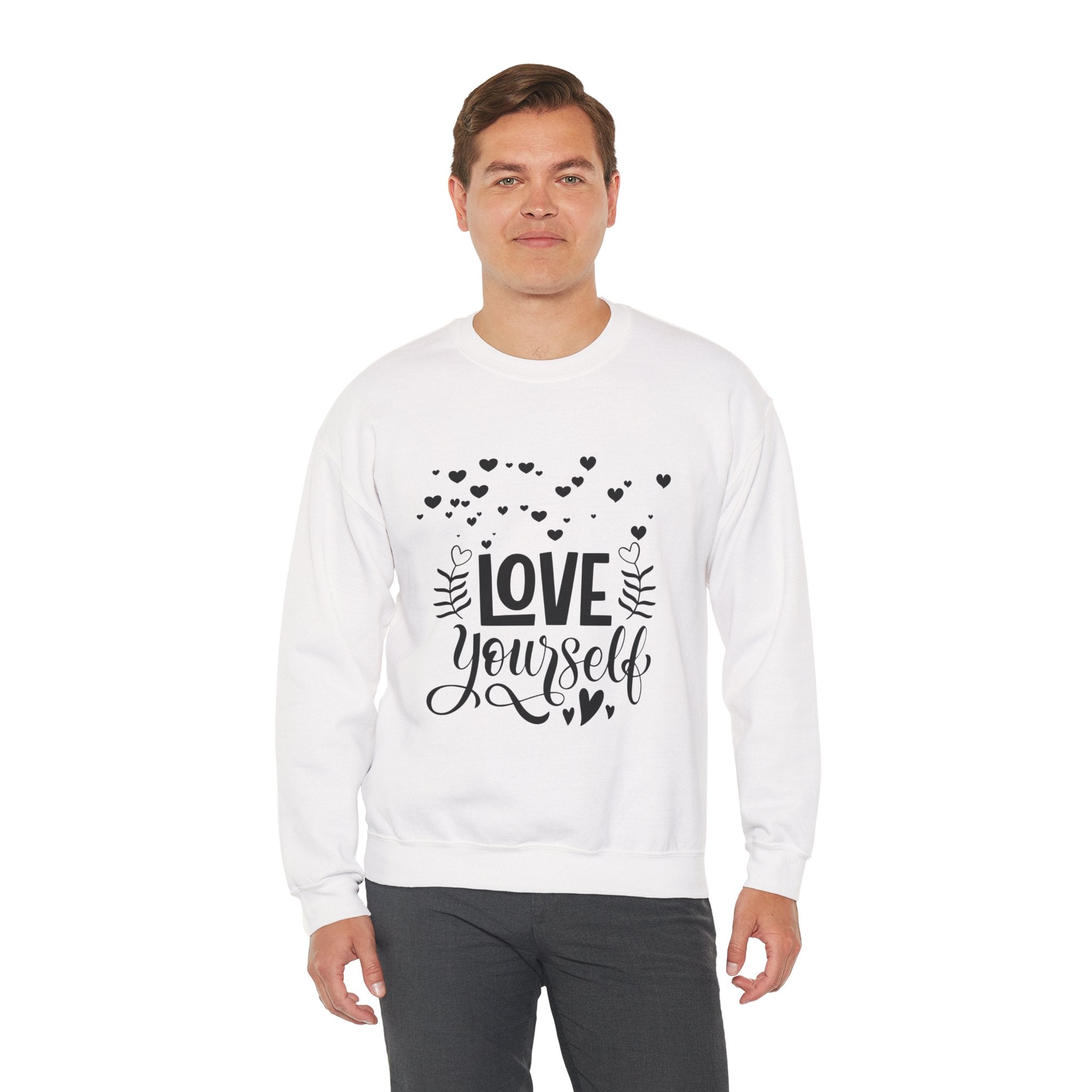 Unisex Crewneck Sweatshirt - "Love Yourself"