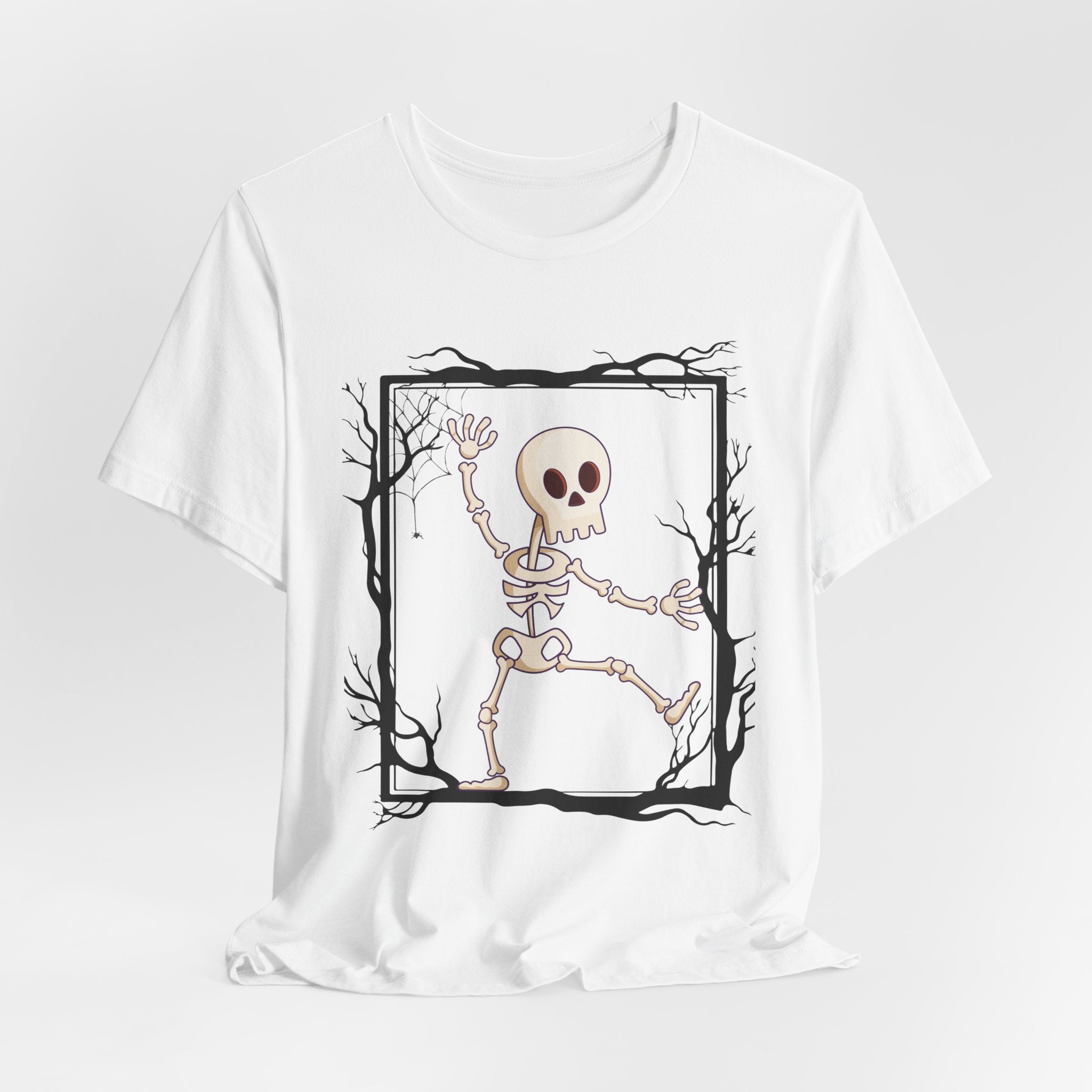 Halloween Skeleton Graphic T-Shirt