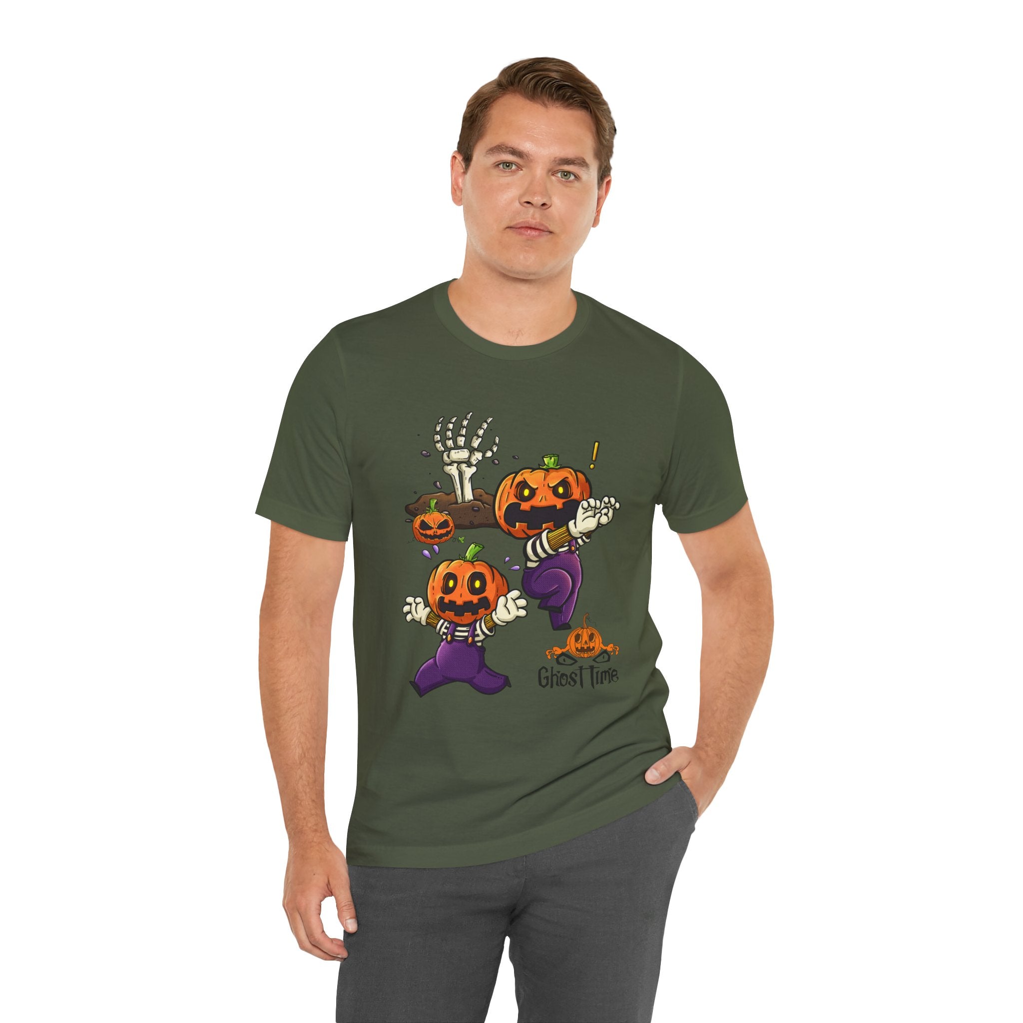 Spooky Pumpkin Graphic T-Shirt