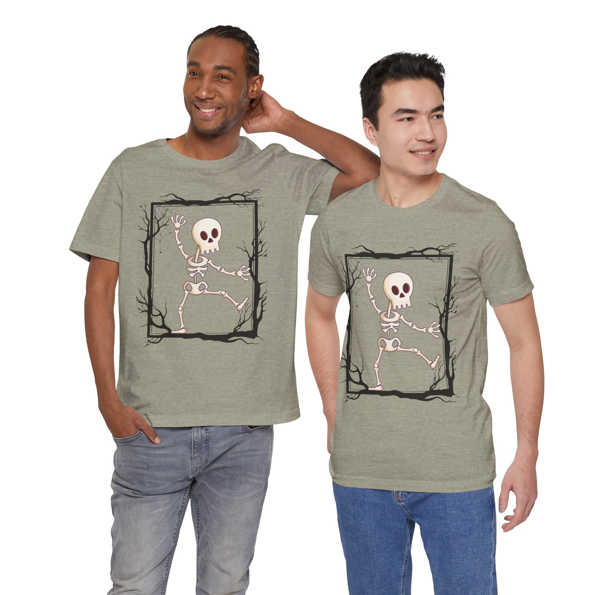 Halloween Skeleton Graphic T-Shirt