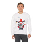 Christmas Gnome Sweatshirt – Cute Reindeer Hat Gnome Holiday Pullover