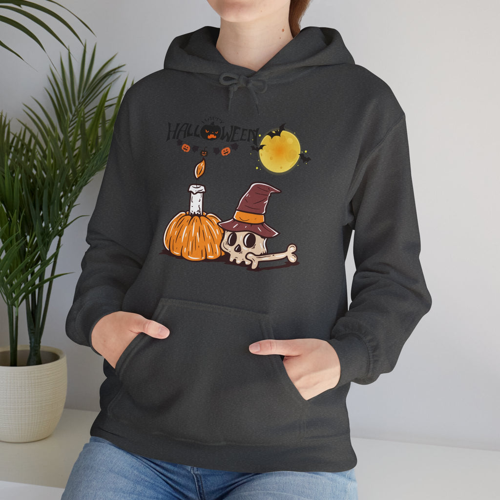 Halloween Skull Pumpkin - Unisex Hoodie