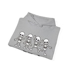 Halloween Hoodie -  Playful Skeletons