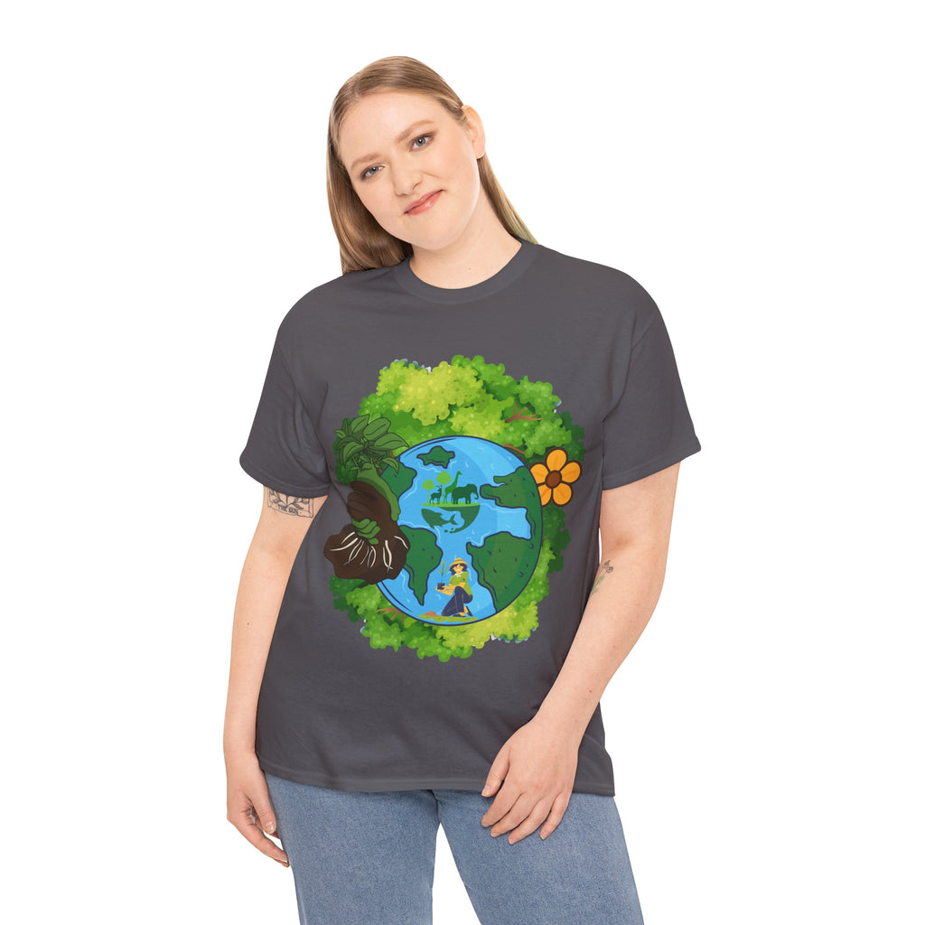 “Earth Roots” T-shirt – Grow with the Planet