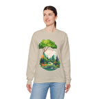 Peaceful Forest Stream Sweatshirt
