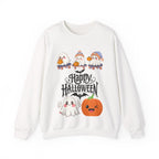 Cute Ghost & Pumpkin Halloween Sweatshirt