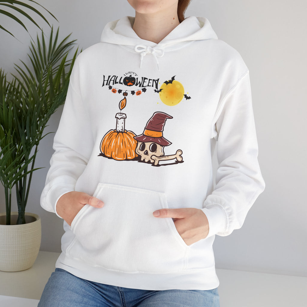 Halloween Skull Pumpkin - Unisex Hoodie
