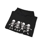 Halloween Hoodie -  Playful Skeletons