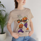 Spooky Pumpkin Graphic T-Shirt