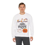 Cute Ghost & Pumpkin Halloween Sweatshirt