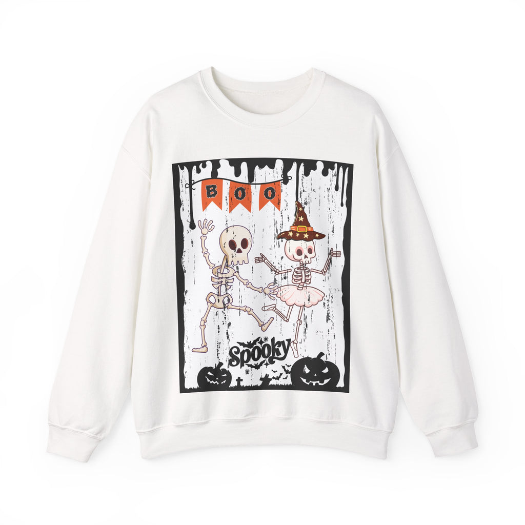 Halloween Sweatshirt - Dancing Skeletons