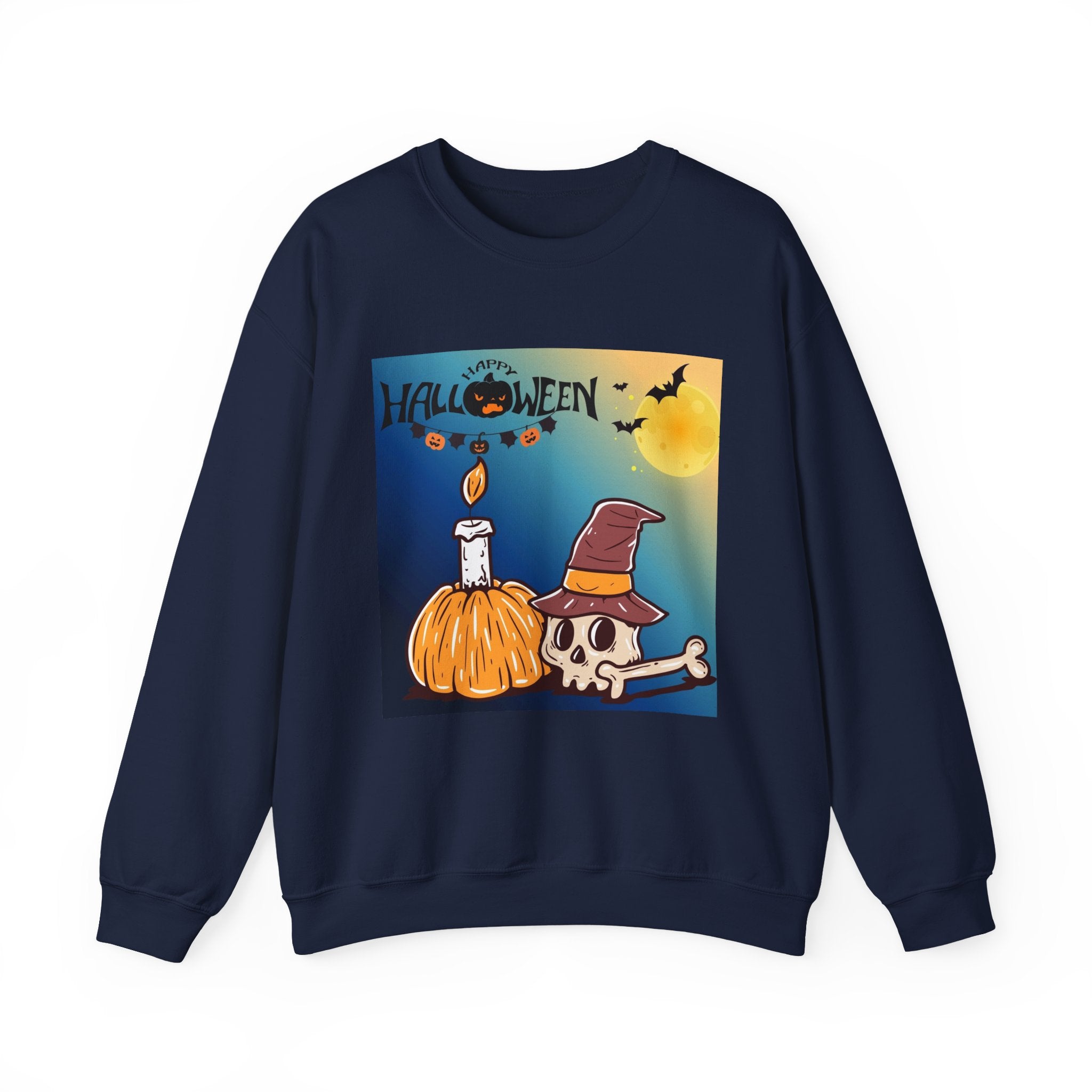 Halloween Skull Pumpkin - Unisex Sweatshirt