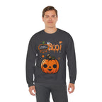 Unisex Halloween Sweatshirt – Boo! Pumpkin Graphic