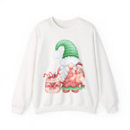 Cute Gnome & Gingerbread Man Holiday Pullover