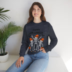 Halloween Sweatshirt - Cute Skeletons