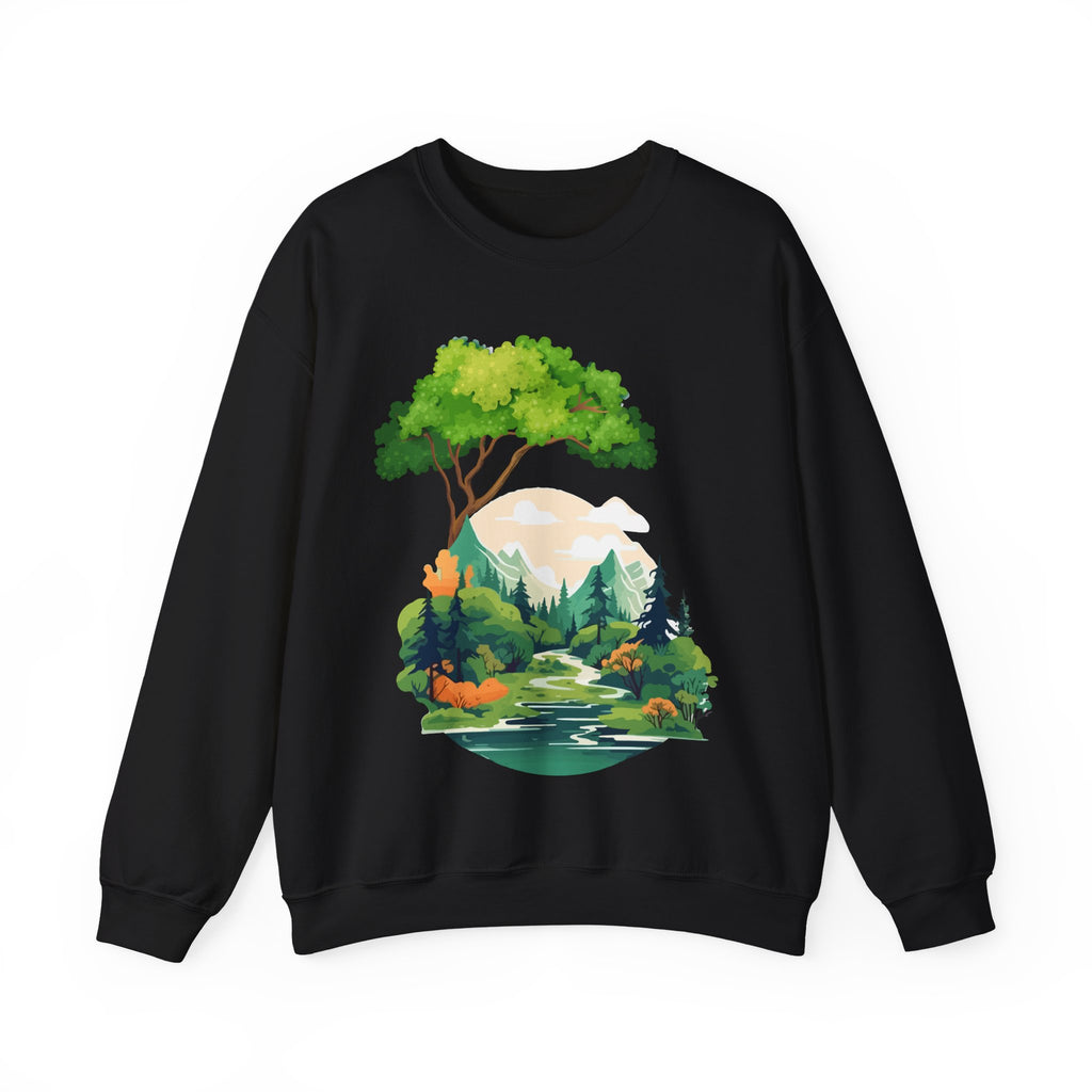 Peaceful Forest Stream Sweatshirt