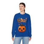 Unisex Halloween Sweatshirt – Boo! Pumpkin Graphic