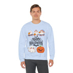Cute Ghost & Pumpkin Halloween Sweatshirt