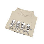 Halloween Hoodie -  Playful Skeletons
