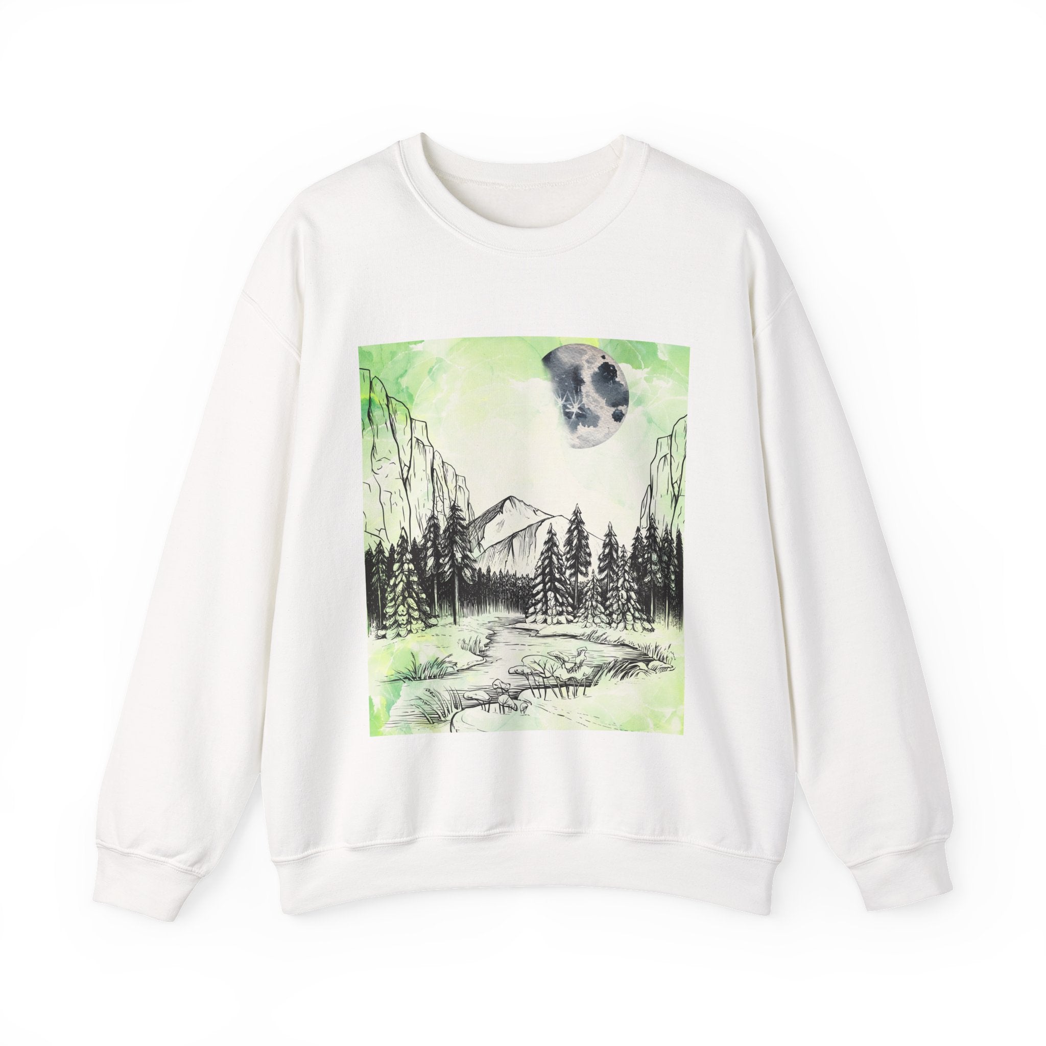 Nature Harmony Sweatshirt – Peaceful Mountain Escape