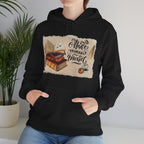 Cozy Literary Hoodie - “Make Yourself Proud”