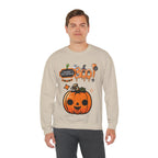 Unisex Halloween Sweatshirt – Boo! Pumpkin Graphic