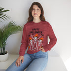 Halloween Sweatshirt - Cute Skeletons